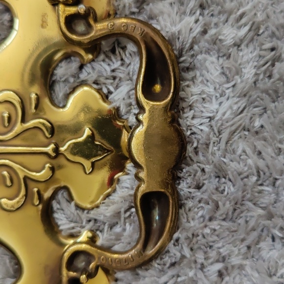 Vintage Brass Chippendale Batwing Drawer Pulls 5.75" x 2.25" NOS Lot of 4 - Picture 7 of 9